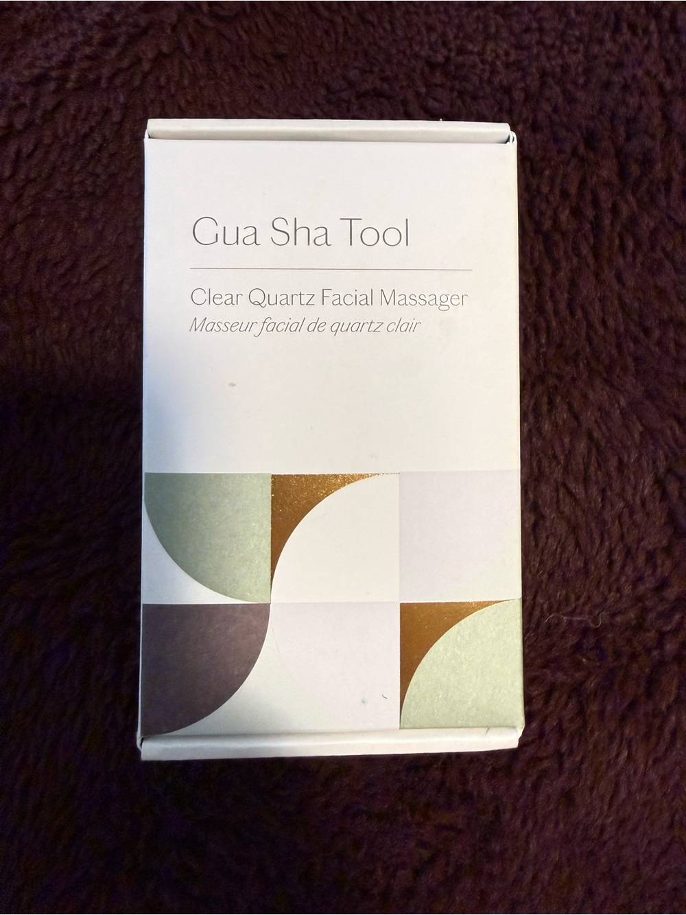 Clear Quartz Gua Sha Tool - White Clear Quartz Facial Massager